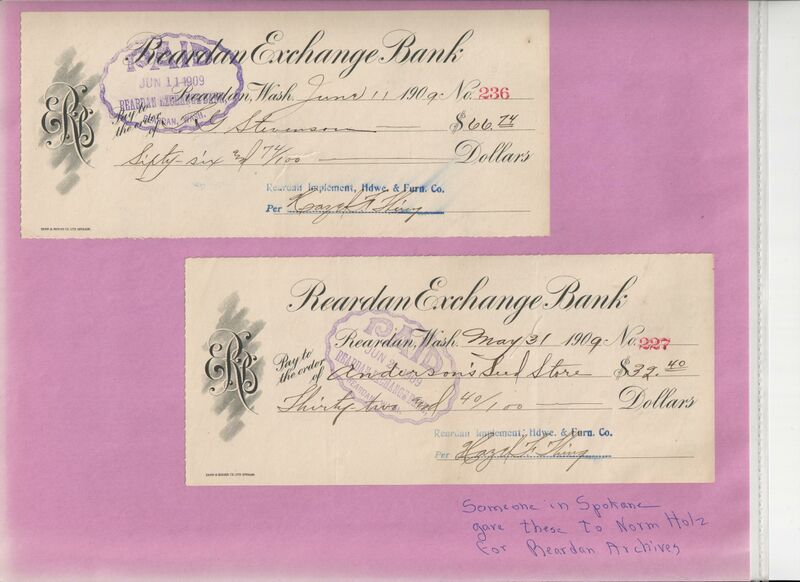 File:1909-rml-0115-reardan-exchange-bank-checks.jpg