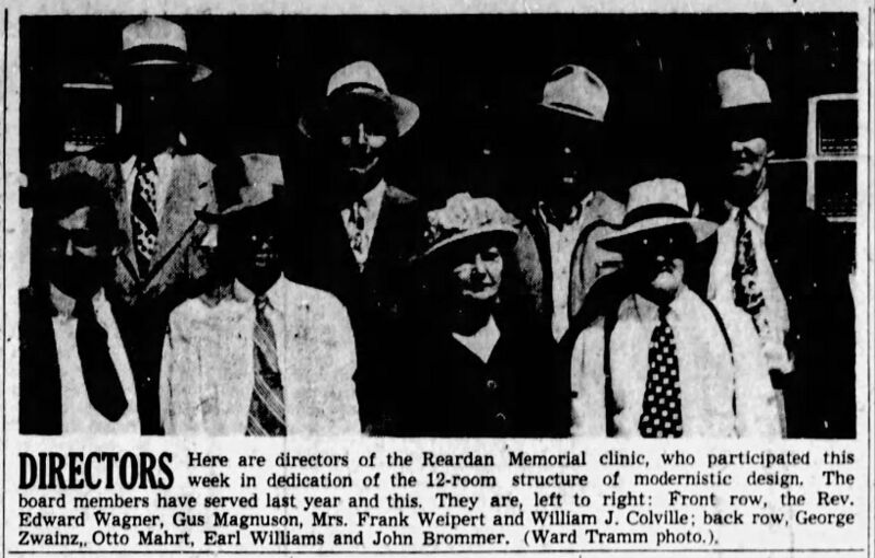 File:1950-06-07-sr-p11-reardan-memorial-clinic-directors.jpg