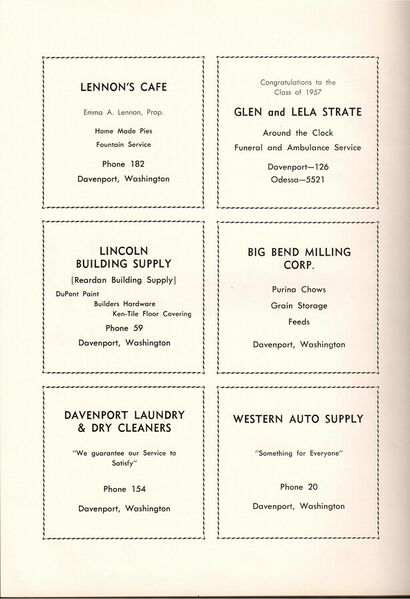 File:1957-rhs-yearbook-61a-lennons-cafe-strate-funeral-lincoln-building-supply-milling-laundry-western-auto-ads-1600.jpg