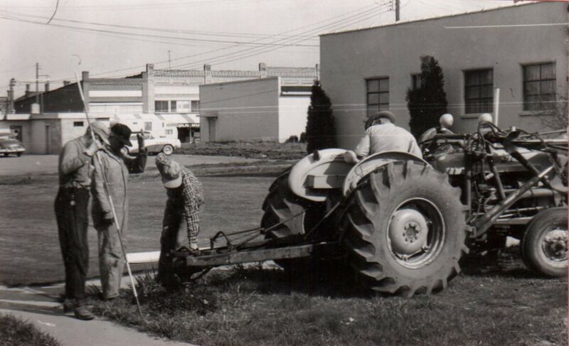 File:1959-beautification-012c-drill-hole-for-street-sign-at-clinic.JPG