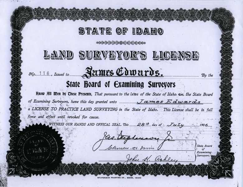 File:1906-rml-0247-james-edwards-idaho-surveyor-license-1600.jpg